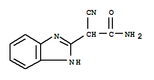 1H-benzimidazole-2-acetamide,alpha-cyano-(9ci) Structure,252350-71-3Structure