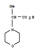 2-Morpholin-4-yl-propionic acidStructure,25245-81-2Structure 2-Morpholin-4-yl-propionic acid Structure,25245-81-2Structure