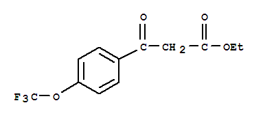 Ethyl 3-oxo-3-(4-(trifluoromethoxy)phenyl)propanoateStructure,252955-06-9Structure Ethyl 3-oxo-3-(4-(trifluoromethoxy)phenyl)propanoate Structure,252955-06-9Structure