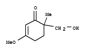 2-Cyclohexen-1-one,6-(hydroxymethyl)-3-methoxy-6-methyl-(9ci)Structure,252979-13-8Structure 2-Cyclohexen-1-one,6-(hydroxymethyl)-3-methoxy-6-methyl-(9ci) Structure,252979-13-8Structure
