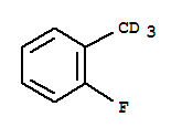 鄰氟甲苯-D3結(jié)構(gòu)式_25319-49-7結(jié)構(gòu)式