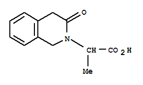 2(1H)-isoquinolineacetic acid, 3,4-dihydro--alpha--methyl-3-oxo-Structure,253325-04-1Structure 2(1H)-isoquinolineacetic acid, 3,4-dihydro--alpha--methyl-3-oxo- Structure,253325-04-1Structure