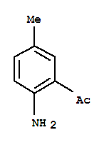 (9ci)-1-(2-氨基-5-甲基苯基)-乙酮結(jié)構(gòu)式_25428-06-2結(jié)構(gòu)式