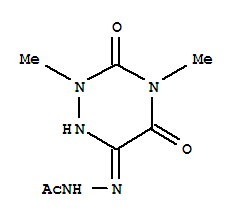 (9ci)-2-(2,3,4,5-四氫-2,4-二甲基-3,5-二氧代-1,2,4-噻嗪-6-基)肼乙酸結(jié)構(gòu)式_255369-61-0結(jié)構(gòu)式