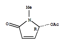 (5r)-(9ci)-5-(乙?；趸?-1,5-二氫-1-甲基-2H-吡咯-2-酮結(jié)構(gòu)式_256458-27-2結(jié)構(gòu)式