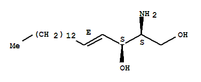 (4E)-2-amino-4-octadecene-1,3-diolStructure,25695-95-8Structure (4E)-2-amino-4-octadecene-1,3-diol Structure,25695-95-8Structure