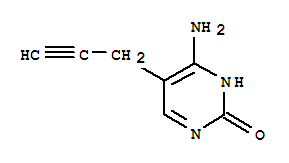 (9ci)-4-氨基-5-(2-丙炔)-2(1H)-嘧啶酮結(jié)構(gòu)式_257862-47-8結(jié)構(gòu)式