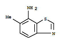7-Benzothiazolamine,6-methyl-(9ci)Structure,257938-48-0Structure 7-Benzothiazolamine,6-methyl-(9ci) Structure,257938-48-0Structure
