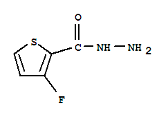2-Thiophenecarboxylicacid,3-fluoro-,hydrazide(9ci)Structure,258522-49-5Structure 2-Thiophenecarboxylicacid,3-fluoro-,hydrazide(9ci) Structure,258522-49-5Structure