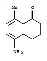 1(2H)-naphthalenone,5-amino-3,4-dihydro-8-methyl-(9ci)Structure,258528-41-5Structure 1(2H)-naphthalenone,5-amino-3,4-dihydro-8-methyl-(9ci) Structure,258528-41-5Structure