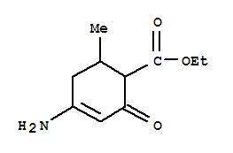 (9ci)-4-氨基-6-甲基-2-氧代-3-環(huán)己烯-1-羧酸乙酯結(jié)構(gòu)式_258877-87-1結(jié)構(gòu)式