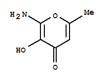 4H-pyran-4-one,2-amino-3-hydroxy-6-methyl-(8ci,9ci)Structure,25991-82-6Structure 4H-pyran-4-one,2-amino-3-hydroxy-6-methyl-(8ci,9ci) Structure,25991-82-6Structure