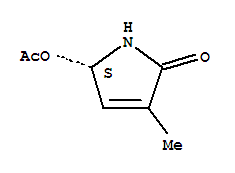 (5s)-(9ci)-5-(乙?；趸?-1,5-二氫-3-甲基-2H-吡咯-2-酮結(jié)構(gòu)式_261509-55-1結(jié)構(gòu)式