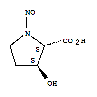 Proline, 3-hydroxy-1-nitroso-, trans-(8ci)Structure,2632-64-6Structure Proline, 3-hydroxy-1-nitroso-, trans-(8ci) Structure,2632-64-6Structure