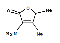 (9ci)-3-氨基-4,5-二甲基-2(5H)-呋喃酮結(jié)構(gòu)式_263840-26-2結(jié)構(gòu)式