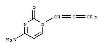 (9ci)-4-氨基-1-(1,2-丙二烯)-2(1H)-嘧啶酮結(jié)構(gòu)式_264611-46-3結(jié)構(gòu)式
