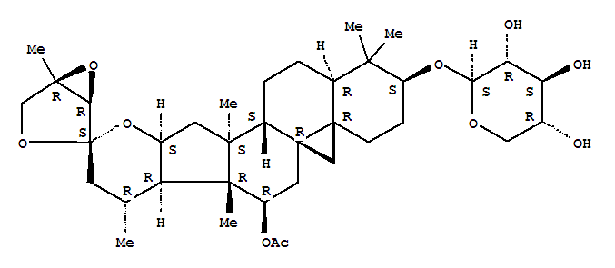 脫氧升麻烴結(jié)構(gòu)式_264624-38-6結(jié)構(gòu)式