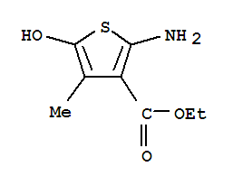 3-Thiophenecarboxylicacid,2-amino-5-hydroxy-4-methyl-,ethylester(9ci)Structure,265650-14-4Structure 3-Thiophenecarboxylicacid,2-amino-5-hydroxy-4-methyl-,ethylester(9ci) Structure,265650-14-4Structure
