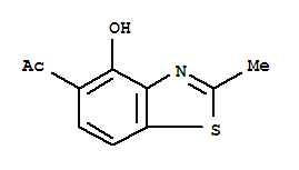 Ketone, 4-hydroxy-2-methyl-5-benzothiazolyl methyl (8ci)Structure,26749-58-6Structure Ketone, 4-hydroxy-2-methyl-5-benzothiazolyl methyl (8ci) Structure,26749-58-6Structure