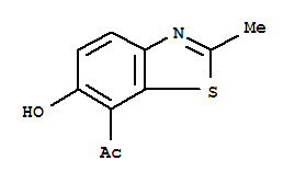 Ketone, 6-hydroxy-2-methyl-7-benzothiazolyl methyl (8ci)Structure,26749-62-2Structure Ketone, 6-hydroxy-2-methyl-7-benzothiazolyl methyl (8ci) Structure,26749-62-2Structure