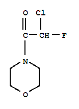 Morpholine, 4-(chlorofluoroacetyl)-(8ci)Structure,27074-60-8Structure Morpholine, 4-(chlorofluoroacetyl)-(8ci) Structure,27074-60-8Structure