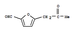 2-Furancarboxaldehyde, 5-(2-oxopropyl)-(9ci)Structure,272127-76-1Structure 2-Furancarboxaldehyde, 5-(2-oxopropyl)-(9ci) Structure,272127-76-1Structure