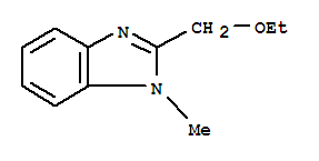 (9ci)-2-(乙氧基甲基)-1-甲基-1H-苯并咪唑結(jié)構(gòu)式_27243-70-5結(jié)構(gòu)式