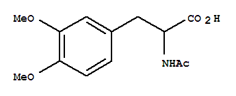 (R,s)-n-acetyl-3,4-dimethoxy phenylalanineStructure,27313-65-1Structure (R,s)-n-acetyl-3,4-dimethoxy phenylalanine Structure,27313-65-1Structure