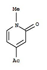 (9ci)-4-乙?；?1-甲基-2(1H)-吡啶酮結(jié)構(gòu)式_27330-27-4結(jié)構(gòu)式
