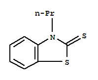 (9ci)-3-丙基-2(3H)-苯并噻唑硫酮結(jié)構(gòu)式_27410-48-6結(jié)構(gòu)式