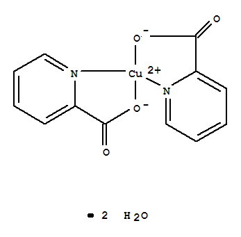 吡啶甲酸銅結(jié)構(gòu)式_27744-35-0結(jié)構(gòu)式