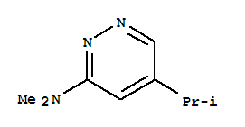 Pyridazine, 3-(dimethylamino)-5-isopropyl-(8ci)Structure,27772-40-3Structure Pyridazine, 3-(dimethylamino)-5-isopropyl-(8ci) Structure,27772-40-3Structure