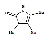 (9ci)-4-乙酰基-1,3-二氫-3,5-二甲基-2H-吡咯-2-酮結(jié)構(gòu)式_278792-85-1結(jié)構(gòu)式