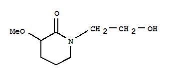 2-Piperidinone,1-(2-hydroxyethyl)-3-methoxy-(9ci)Structure,278794-14-2Structure 2-Piperidinone,1-(2-hydroxyethyl)-3-methoxy-(9ci) Structure,278794-14-2Structure