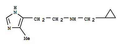 (9ci)-n-(環(huán)丙基甲基)-5-甲基-1H-咪唑-4-乙胺結(jié)構(gòu)式_279237-68-2結(jié)構(gòu)式