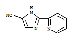 1H-imidazole-4-carbonitrile, 2-(2-pyridinyl)- (9ci) Structure,279250-91-8Structure