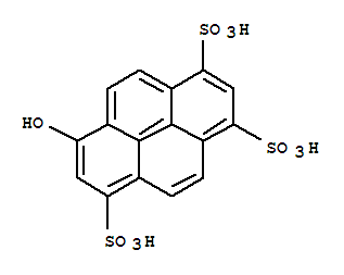 8-羥基-1,3,6-芘三磺酸結(jié)構(gòu)式_27928-00-3結(jié)構(gòu)式
