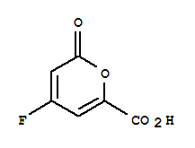 (9ci)-4-氟-2-氧代-2H-吡喃-6-羧酸結(jié)構(gòu)式_279689-05-3結(jié)構(gòu)式