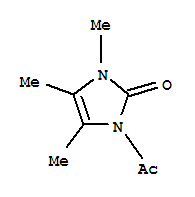 (9ci)-1-乙?；?1,3-二氫-3,4,5-三甲基-2H-咪唑-2-酮結(jié)構(gòu)式_281194-74-9結(jié)構(gòu)式