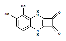 (9ci)-3,8-二氫-4,5-二甲基-環(huán)丁[b]喹噁啉-1,2-二酮結(jié)構(gòu)式_282093-38-3結(jié)構(gòu)式