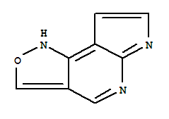 1H-異噁唑并[3,4-d]吡咯并[2,3-b]吡啶(9ci)結(jié)構(gòu)式_282736-61-2結(jié)構(gòu)式