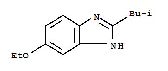 (9ci)-5-乙氧基-2-(2-甲基丙基)-1H-苯并咪唑結(jié)構(gòu)式_283612-27-1結(jié)構(gòu)式
