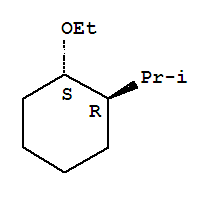 (1r,2s)-rel-(9ci)-1-乙氧基-2-(1-甲基乙基)-環(huán)己烷結構式_286472-27-3結構式