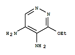 Pyridazine, 4,5-diamino-3-ethoxy-(8ci)Structure,28682-65-7Structure Pyridazine, 4,5-diamino-3-ethoxy-(8ci) Structure,28682-65-7Structure