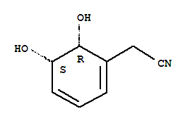 1,3-Cyclohexadiene-1-acetonitrile, 5,6-dihydroxy-, (5s,6r)-(9ci)Structure,287104-64-7Structure 1,3-Cyclohexadiene-1-acetonitrile, 5,6-dihydroxy-, (5s,6r)-(9ci) Structure,287104-64-7Structure