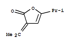 (9ci)-5-(1-甲基乙基)-3-(1-甲基亞乙基)-2(3H)-呋喃酮結(jié)構(gòu)式_287734-85-4結(jié)構(gòu)式