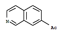 (9ci)-1-(7-異喹啉)-乙酮結(jié)構(gòu)式_288309-10-4結(jié)構(gòu)式