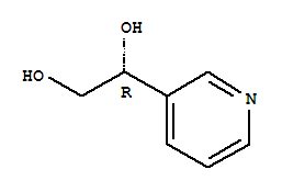 1,2-Ethanediol,1-(3-pyridinyl)-,(1r)-(9ci)Structure,288569-83-5Structure 1,2-Ethanediol,1-(3-pyridinyl)-,(1r)-(9ci) Structure,288569-83-5Structure