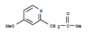 (9ci)-1-(4-甲氧基-2-吡啶)-2-丙酮結(jié)構(gòu)式_289469-47-2結(jié)構(gòu)式