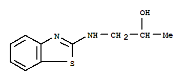 (8ci)-1-(2-苯并噻唑氨基)-2-丙醇結(jié)構(gòu)式_28997-06-0結(jié)構(gòu)式
